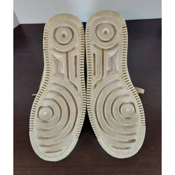 Nike Womens Air Force 1 Sage Low Sneakers Shoes Pink AR5339-201 Suede Lace Up 7 - Picture 7 of 8